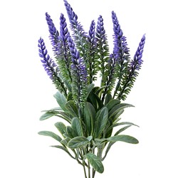 Clayre & Eef Kunstbloem Lavender 36 cm Paars Kunststof Kunstplant