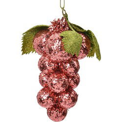 Clayre & Eef Kersthanger Roze Kunststof