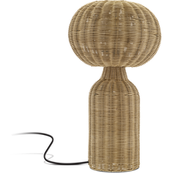 Vinka rattan tafellamp naturel