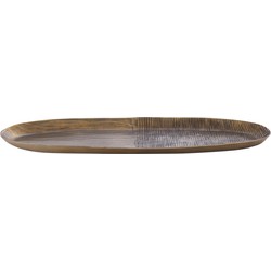 PTMD Plateau Jowad - 50x21x2 cm - Aluminium - Goud
