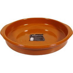 Grote tapas ovenschaal/serveerschaal Alicante - handvatten - Dia 34 cm - Ovenschalen
