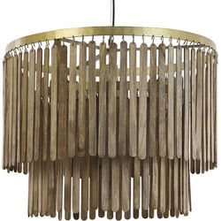 Light & Living - hanglamp - Gularo - brons - metaal - Ø 60cm - E27 - 2950564