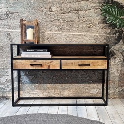 Benoa Jax 2 Drawer Console Table 120 cm