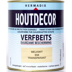 Houtdecor 658 melkwit 750 ml