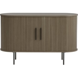 Dressoir Donker Eikenhout - 120x45x76cm - Nola