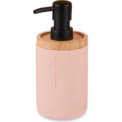 Berilo zeeppompje/dispenser Lotions - mat roze - polyresin - 18 x 8 cm - 300 ml - Zeeppompjes