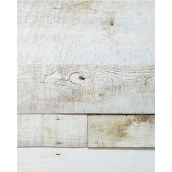 Wandbekleding Barnwood Montreal Whitewash (0,80 m2)