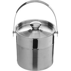 Secret de Gourmet Ijsemmer - met deksel - 15 cm - RVS - IJsemmers