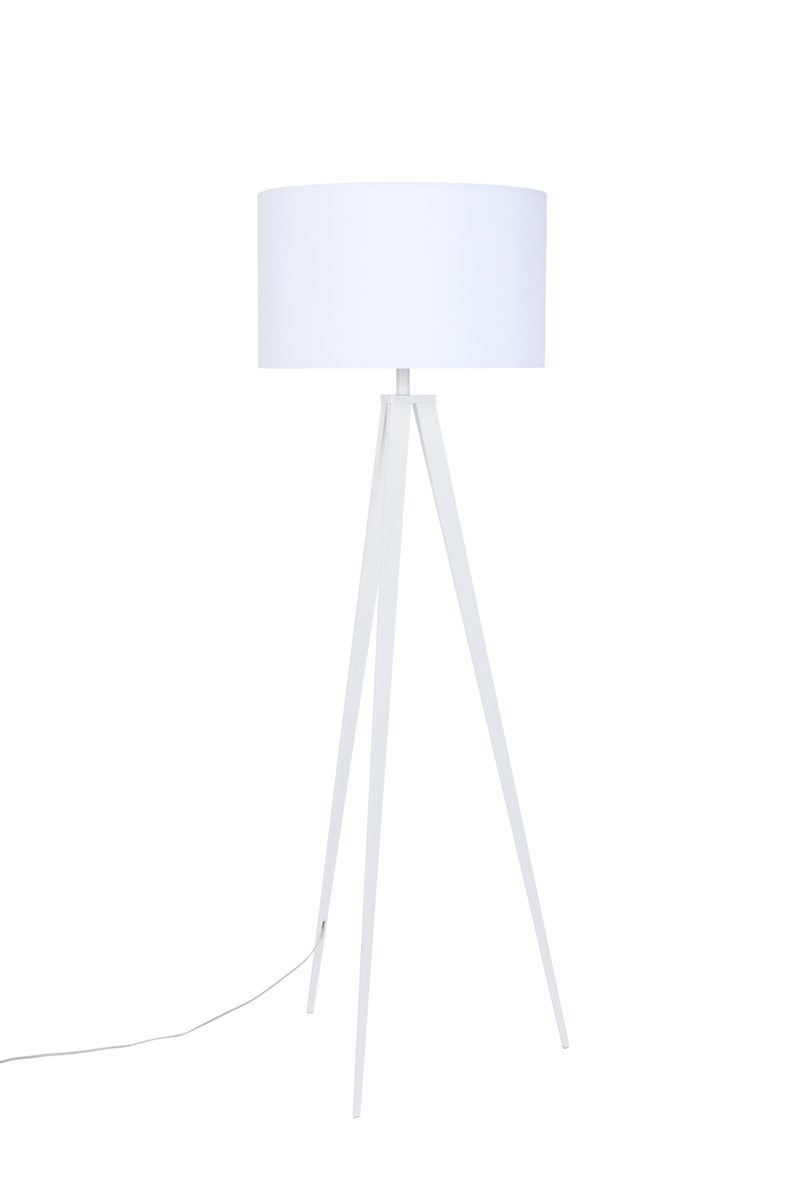 Zuiver Tripod Vloerlamp/ Staande driepoot lamp Wit - 