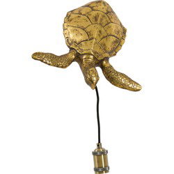 Light & Living - wandlamp - Turtle - brons - kunststof - E27 - 3128350
