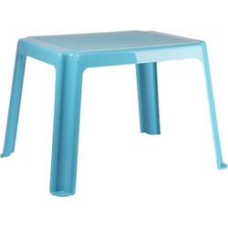 Kunststof kindertafel licht blauw 55 x 66 x 43 cm - Bijzettafels