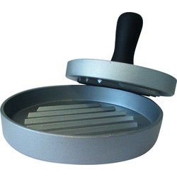 Tepro 8564 Hamburgerpers Gegoten Aluminium Zilver