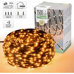 LED Micro Cluster lichtketting 45 m met 1500 warmwitte LED's en 8 functies