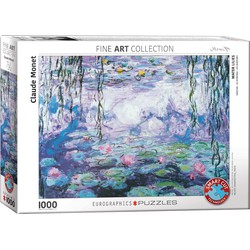 Eurographics Eurographics Puzzel Waterlilies - Claude Monet (1000 stukjes)