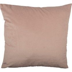 Clayre & Eef Kussenhoes  45x45 cm Roze Polyester Sierkussenhoes