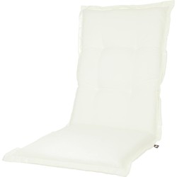 Kopu® Prisma Ivory - Comfortabel Tuinkussen met Hoge Rug - Wit