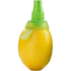 Orange85 Citrusspray - 2 Stuks - Groen geel of oranje - Kunststof - Verstuiven van citroen of limoen - Citruspers - Citroen spuit - Persen