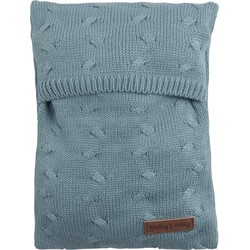 Baby's Only Gebreide hoes Zensy kruik - Kruikenzak Zensy Cable - Stonegreen