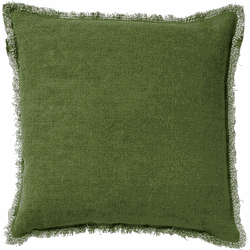 Dutch Decor BURTO - Sierkussen 60x60 cm - gewassen katoen - Calliste Green - groen - Dutch Decor