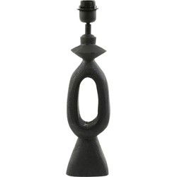 Light & Living - tafellamp - Django - zwart - hout - losse armatuur - E27 - 7039112