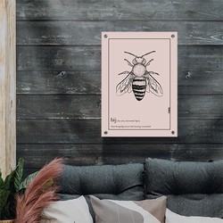 FBRK. Tuinposter Bee