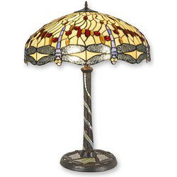 Tafellamp in Tiffany-stijl model 152