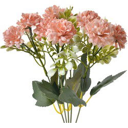 Clayre & Eef Kunstbloem Roze Kunststof