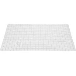 Excellent Houseware Badmat - antislip - ivoor wit - 69 x 39 cm - Badmatjes