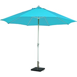 Stokparasol Almeri dia. 330 cm blauw zonwering - Garden Impressions