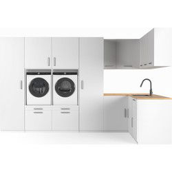 Wasophoogte Wasmachine Kast Dubai – Pure Wit