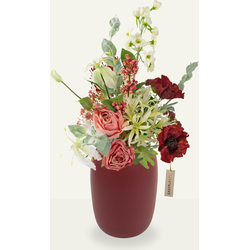 Hoyz Greenery - Kunstboeket Chocolate Cosmos 62 cm