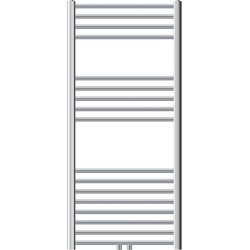 Badkamerradiator Sahara 600x1200 mm chroom recht met middenaansluiting