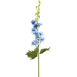 Kunst Delphinium knoppen hemelsblauw H75
