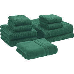 Beliani ATAI - Handdoek-Groen-Katoen