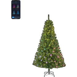 Smart lighting Lindale xmas tree led groen RGB 140L TIPS 525 h185xd115cm kerst