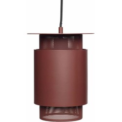 Hübsch 990819 hanglamp - ø20 x H26 cm - rood