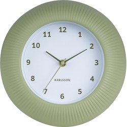 Wandklok Tender Rib - Theegroen - Ø25cm