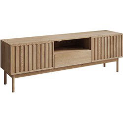 Meubella - TV-Meubel Storm - Eiken - 159 cm