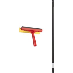 Raamwisser met telescoopsteel - raamtrekker - 150 cm - kunststof - Raamwissers