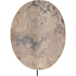 PTMD Wandlamp Hen - 51x23x61 cm - Steen - Naturel