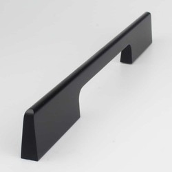 Deurgreep Agnes - zwart - 160 mm - Industrieel - Handgreep - Kastgreep - Ladegreep