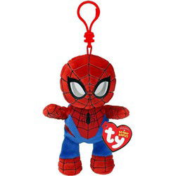 TY Beanie Babies Clip Marvel Knuffel Spiderman 12 cm