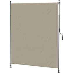 4goodz Outsunny Verticale Zonwering Verticale Luifel 200x305 cm - Zand