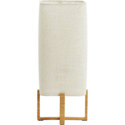 Light & Living - tafellamp - Wyn - naturel - textiel - schemerlamp - E27 - 1894184