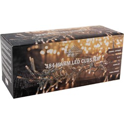 Svenska Living Kerstverlichting - 384 leds - warm wit - 240 cm - Kerstverlichting kerstboom