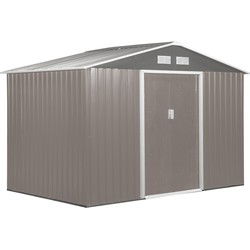 4goodz Gereedschapsschuur Metaal Tuinkast Weerbestendig 277x195x192 cm - 845-031GY