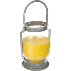 Atmosphera Citronella kaars/lantaarn - in glas - 65 branduren - geurkaarsen