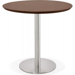 Kleine INDIANA bureautafel 90x90x75 cm Bruin