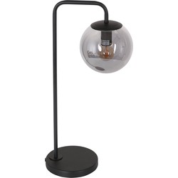 Steinhauer tafellamp Bollique - zwart - metaal - 3324ZW