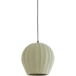 Light & Living - hanglamp - Zagori - groen - textiel - E27 - 2989576